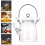 Τσαγιέρα από γυαλί για τσάι, βραστήρας, εστία, χαλαρή διαφανής μηχανή, ανθισμένος 3