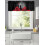 Rose Red Wine Valance for Windows – Floral Rod Pocket 8