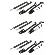 3Conjunto A Bagageira Traseira do Carro Diminui um Velocidade da Haste de Suporte, Barra de Suporte de ElevaçãO, Amortecedor um Gás para