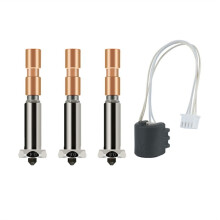Upgrade Nozzle for Kobra 3 Max Hotend Kobra 3 Max Nozzle Throat 0.4mm 0.6mm 0.8mm Replaceable Nozzles