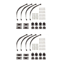 8Pcs 1/10 Rock Crawler Hard Leaf Spring Suspension Stainless Steel Bar for F350 D90 RC4WD Axial Truck