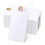 120 Pack Tags with Elastic String Marking Hang Tags with String Attached Reinforced Hole Writable Tags 4.76x2.36Inch 1