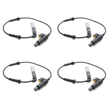 4X ABS Speed Sensor Front L / R 34521164651 34521165609 for 3 Series E46 316i 318i 320i 325i 328i 330i 320d 330d