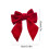 Red Bow Napkin Ring – Festive Christmas Table Decor 3