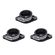 3X Motorcycle Gn125 Carburetor Intake Interface Pipe Joint Manifold for  125Cc Gn 125 Engine Spare Parts