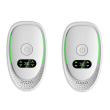 2Pcs Plug-in Air Purifier Negative Ion Generator Air Ionizer Dust Smoke Odor Remove for Bedroom Home Air Cleaner EU Plug