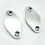 Motorcycle Rear View Mirror Hole Cover Mirror Chassis Code Cap Base Block for  750SS-S 750SR-S Silver 7