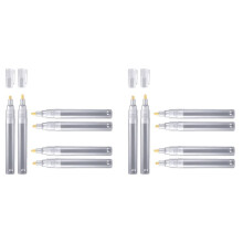 12 Empty Fillable Blank Paint Pen Markers Refillable Paint Pen Fine Tip Graffiti Markers Acrylic Markers