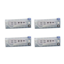 4 PCS 220 Ml Ink Cartridge  New Eco-Solvent Printer for  Mimaki JV33 Bulk Ink System for JV33 JV5 JV3 TS3