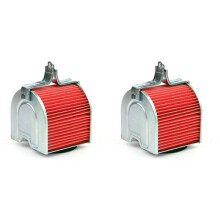 2X Motorrad-Luftfilter-Ansaugreiniger für Helix CN250 CN 250 Helix250 1986-2007 17214-KS4-010
