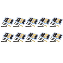 10X 19 Groups Gold-Tone Metal, Arabic Numerals Together Price Tags