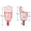 4M Fruit Picker Cage Shaped Fruit  Picking Peach Loquat Pear Fruit Tool Removable Fruit Picker for Farm Gardens Tool 7
