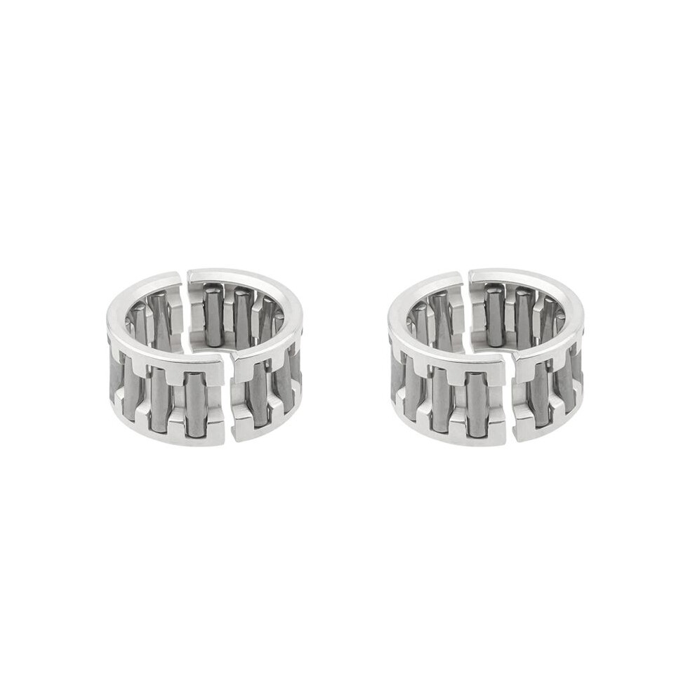 2X 93310-730V8-00 Bearing Needle Roller Bearings For 75Hp 85Hp 90Hp Outboard Engine 93310-730V8, 93310730V800 Silver 4711345977747