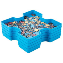Puzzle Sorter Trays for 1000 Piece Jigsaws Stackable & Interlocking  Plastic Organiser for Puzzle Lovers