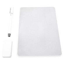 Magnetic Writing Board A5 Erasable Reusable Magnetic Drawing Board with 0.8mm Pen Tip for Kitchen Home School Office