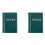 2X Album de Pieces Pochette Monnaies Storage 120 Cadre 1