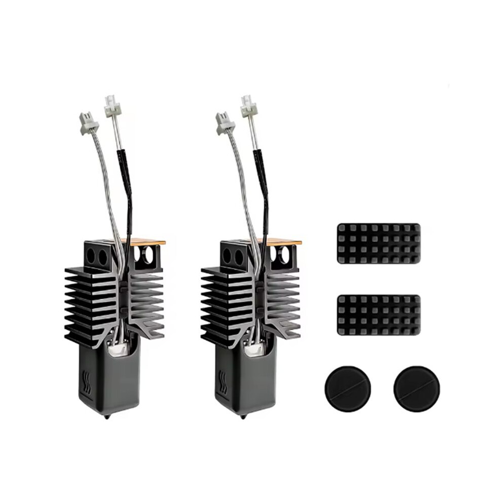 2Set For Snapmaker U1 3D Printer Hotend Accessories Snapmaker Integrated Hardened Steel Nozzle 0.4Mm 6034004597673