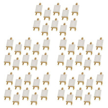 50 Sets  Display Easel with Canvas 8X8cm Wedding Table Numbers Painting Hobby Painting  DIY
