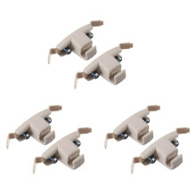 6X Beige SolskyddskläMma HåLlare 51168243575 för  E46 3 Series 325 M3