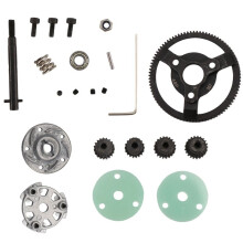 Metal 0.8M 48P Spur Gear & Pinions-Gear Sets for Rustler/Slash 2wd 1/10 RC Car Model Parts 90T