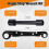 4 Pcs Angle Stop Wrench Kit Plumbing Tool, Olive Ring Removal Tool with Diameter of 1/2", 3/4",Compression Sleeve Puller 7