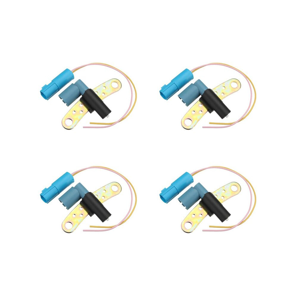 4X 7700101970 2Pin Car Crankshaft Crank Position Sensor For Clio Laguna Espace Megane Scenic Thalia 8200468645 6033601636334