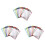 30Pcs Reusable Dry Erase Pockets, Assorted Colors for Children Kids Students 2