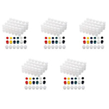 150 Bandes Vides Bandes de Peinture Pots de Tasse de Peinture Conteneurs de Stockage Peinture Arts Artisanat Fournitures (5 Ml / 150 Pièces Séries)