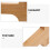 Expositor de madeira marrom claro, 16,5 x 7 x 3,5 cm 3
