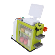 Caja registradora de juguete con escáner de código de barras