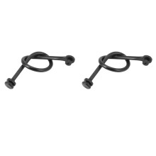 2X Voiture de Câble de Bouchon de RéServoir de Carburant RemplaçAnt le Remplacement 16117193372 pour BM WE81 / E87 / E88 / E46 / E90 / E91