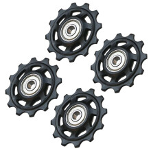 Mountain Bike Rear Derailleur Guide Wheel Metal Bearing Road Bike 12T Speed Guide Wheel 12T Tension Wheel