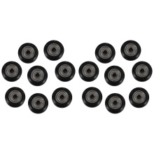 40Pcs/Slot POM Plastic Wheel Pulleys Bearings 625ZZ 3D Printer Parts Round Idler Gear Perlin Part