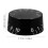Electric Guitar Knobs Black White ABS 4 pcs 2