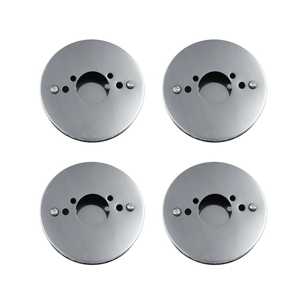 4Pcs Car Chrome Pancake High Air Flow Air Filter For All 1Â½ Inch Su Hs4 Carburettors 14X3cm 6032785940541