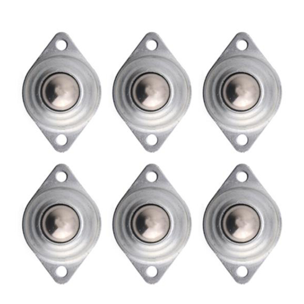 6Pcs 5/8Inch 15.8Mm Roller Transfer Bearings Transfer Unit Bearing Conveyor Roller Wheel Load 15Kg Cy-15A 4711139678041