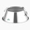 Tazón de camping de acero inoxidable con mango plegable 550 ml 5
