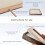 Walnut Wood 6x6 Picture Frame with Bevel-Cut Mat 4