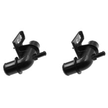 2X for NX200 NX200t NX300h Harrier RAV4 3ZRFAE 3ZRFE Radiator Water Outlet Housing Thermostat 16057-37021