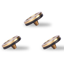 3X Universelle Kamera-Abdeckkappe Aus Metall mit Auslöserschraube für Q3, D-LUX8, M-Serie Schützt und Verbessert A
