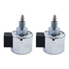 2X Carburetor Fuel Cut Off Solenoid Replacement for Briggs & Stratton 694393 with Walbro Carb Carburetor
