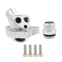Car Swivel Neck Thermostat Modification Engine Cooling Thermostat Housing for Accord K Series Radiator Hose K Swap
