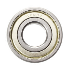 2X 6203Z gola profonda Doppia metallo cuscinetto a sfere