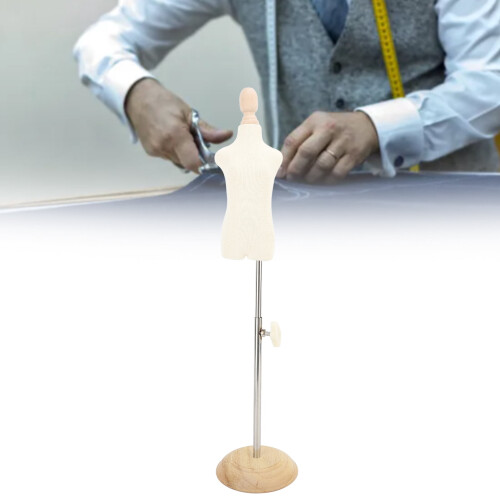 White Female Dress Form with Adjustable Stand 2