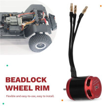 3542 Outrunner Brushless Motor AM32 Programming 80A ESC with Black Gearbox for 1/10 RC Crawler Car SCX10 TRX4 TRX6,A