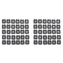 60Pcs Pièces de Carburateur Tampons de Membrane de Carburateur TronçOnneuse pour Zama TronçOnneuse Carburateur 2500/3800/4500/5200/5800 Accessoires