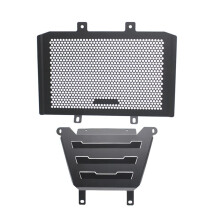 Motorcycle Front Shield Protection Engine Cover Fan Protector Radiator Grille for 450MT MT450 MT 450 2024- Black