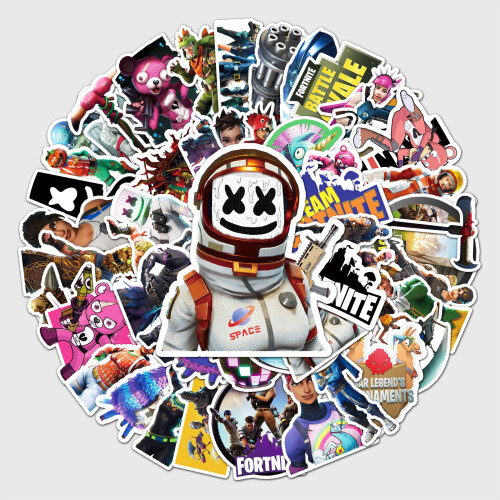DIY Sticker Pack - 50 einzigartige Designs   Fortnite
