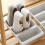 Space-Saving Stackable Shoe Rack Organizer Large Shoe Shelf Cabinet Trendy Dorm Storage Box Rental Essential 3