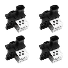 4X Radiator Motor Fan Heater Resistor 9673999880 9ML351332181 for Berlingo C1 C4 Xsara 107 206 307